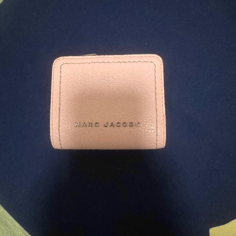 Marc Jacobs Blush Pink Leather Wallet